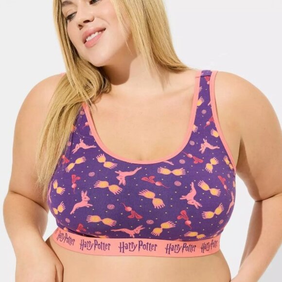 Worn Once Torrid Size 4 Harry Potter Luna Lovegood Bralette - Picture 1 of 4